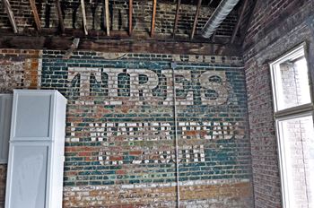 Exposed brick